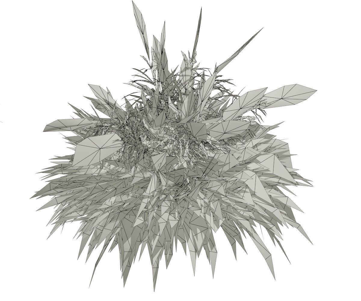 3D model of Grass 05 3D model_4
