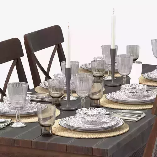 Serving-Table-chair dining table with six chairs