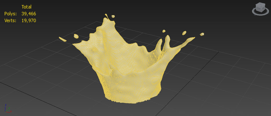 Liquid Splash - Wave Ripple and Glass 3D model_6