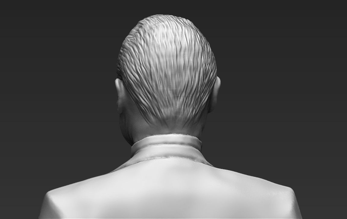 Marlon Brando Vito Corleone Godfather full color 3D printing 3D print model_46