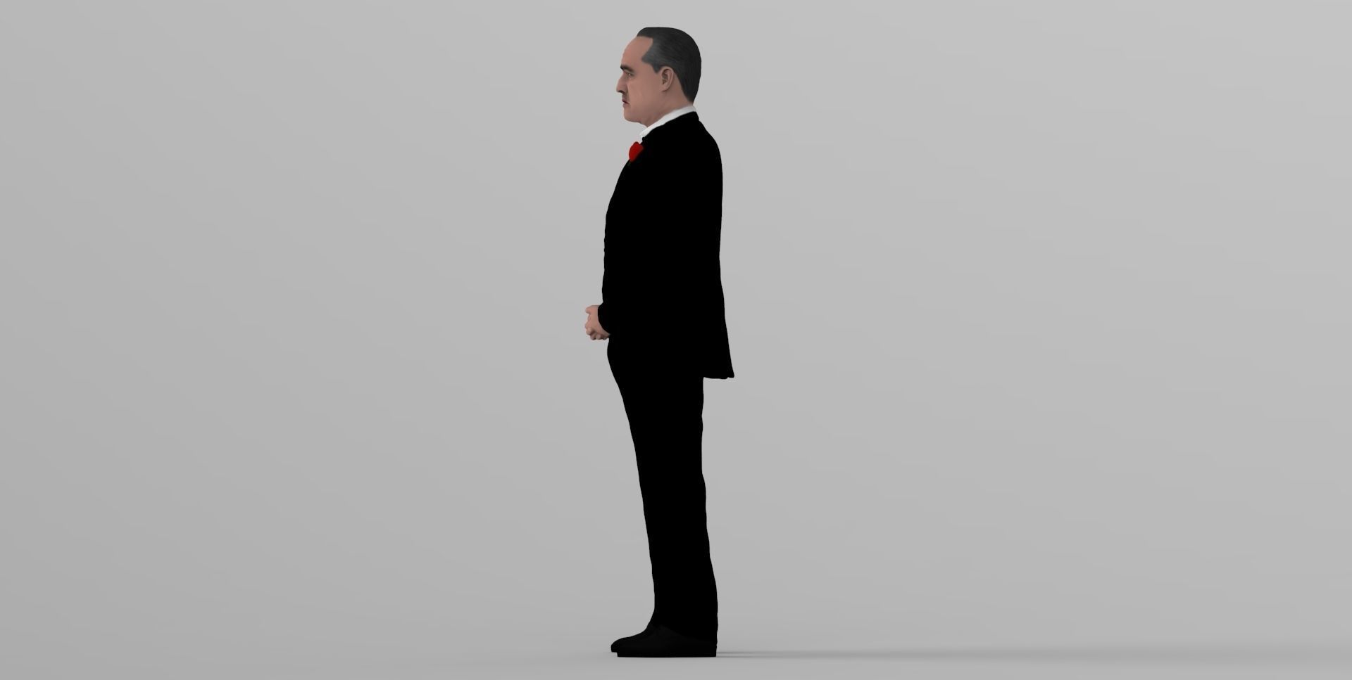 Marlon Brando Vito Corleone Godfather full color 3D printing 3D print model_16