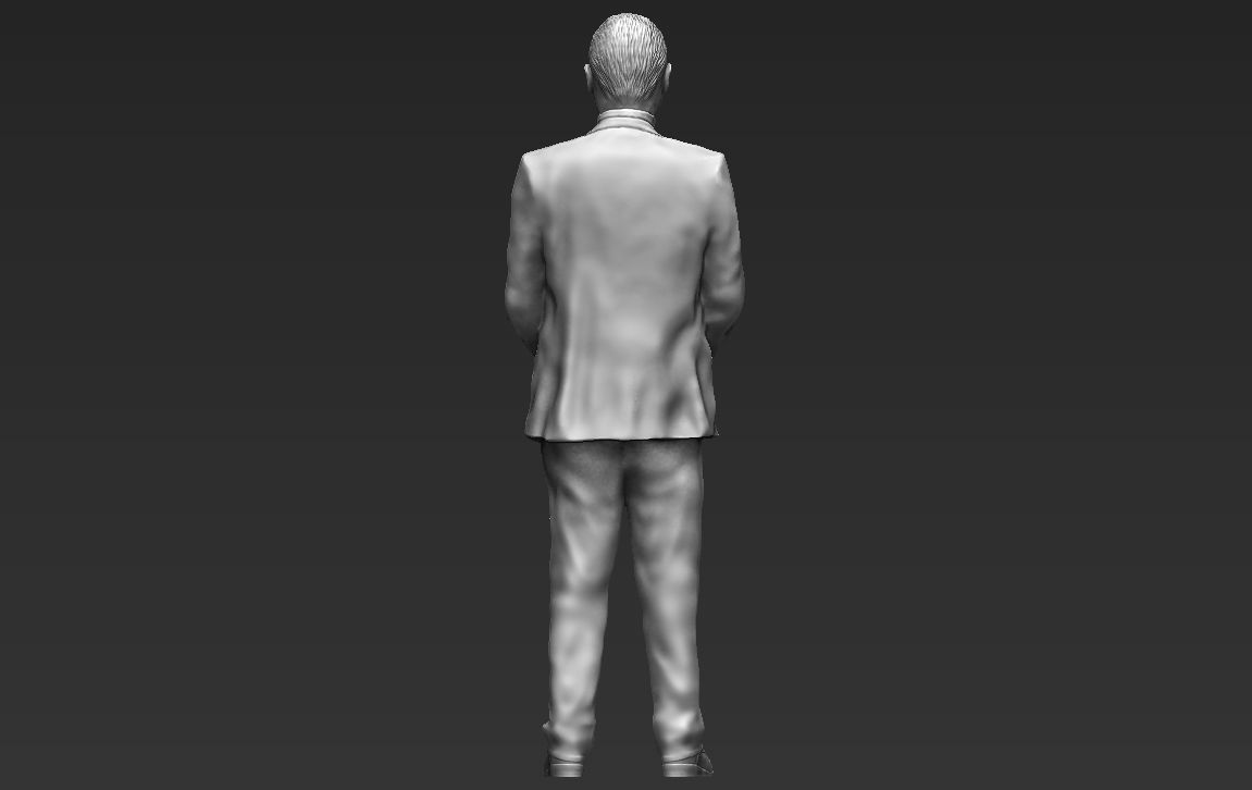Marlon Brando Vito Corleone Godfather full color 3D printing 3D print model_35