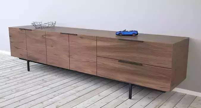 Pastoe frame sideboard Joost 3D model