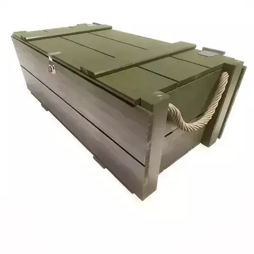 Army Crate Free 3D model