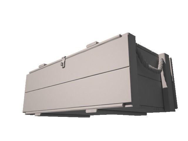 Army Crate Free 3D model_2