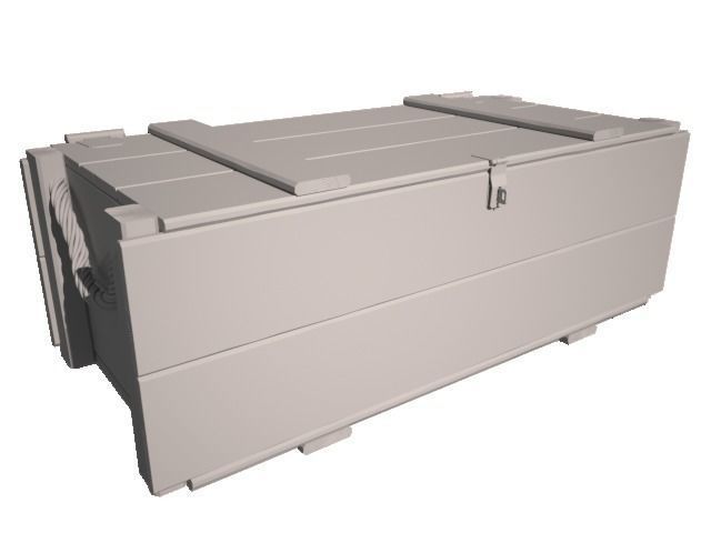 Army Crate Free 3D model_1