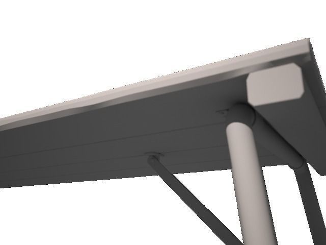 Foldable Army Table 3D model_3