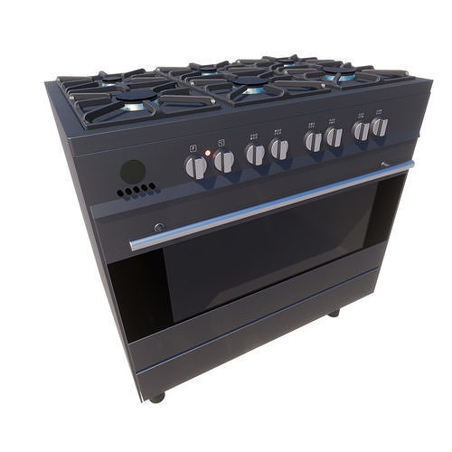 Boretti Stove Free 3D model