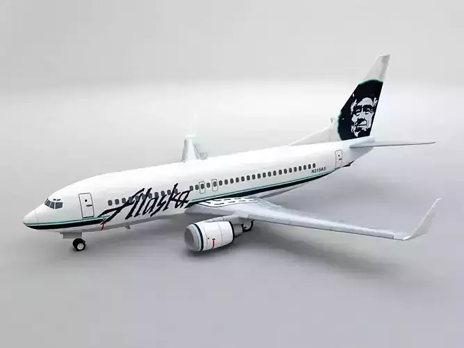 Boeing 737-700 Airliner - Alaska Airlines