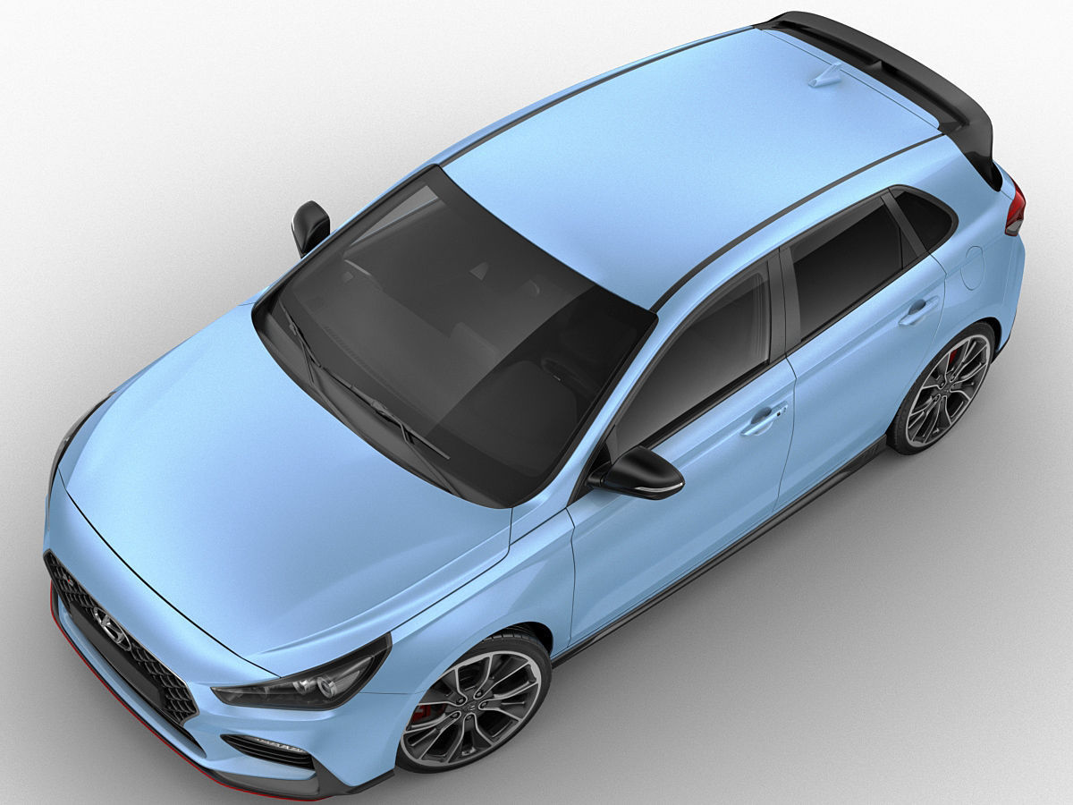 Hyundai i30 N 2018 3D model_5