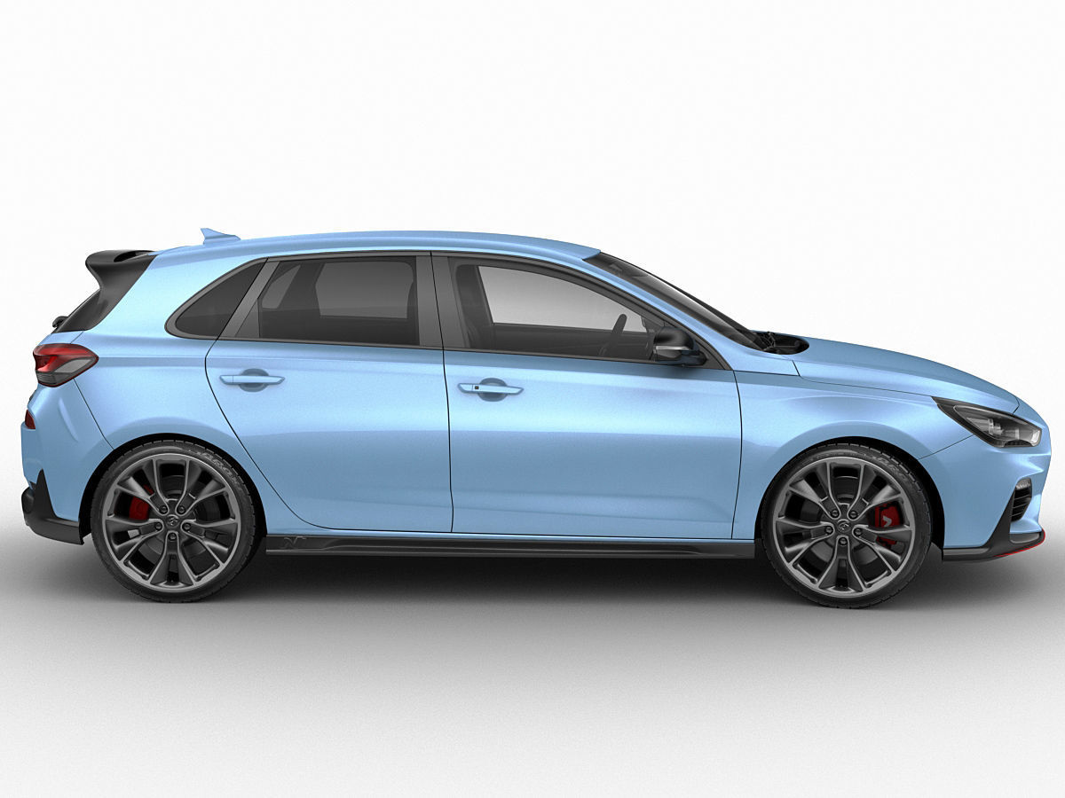 Hyundai i30 N 2018 3D model_2