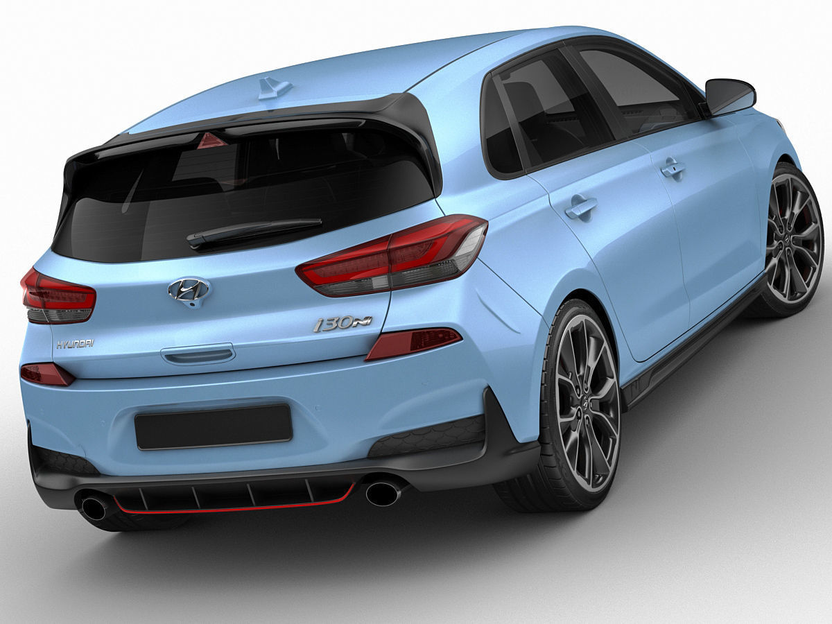 Hyundai i30 N 2018 3D model_1