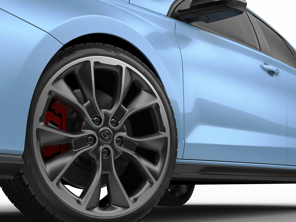 Hyundai i30 N 2018 3D model_9