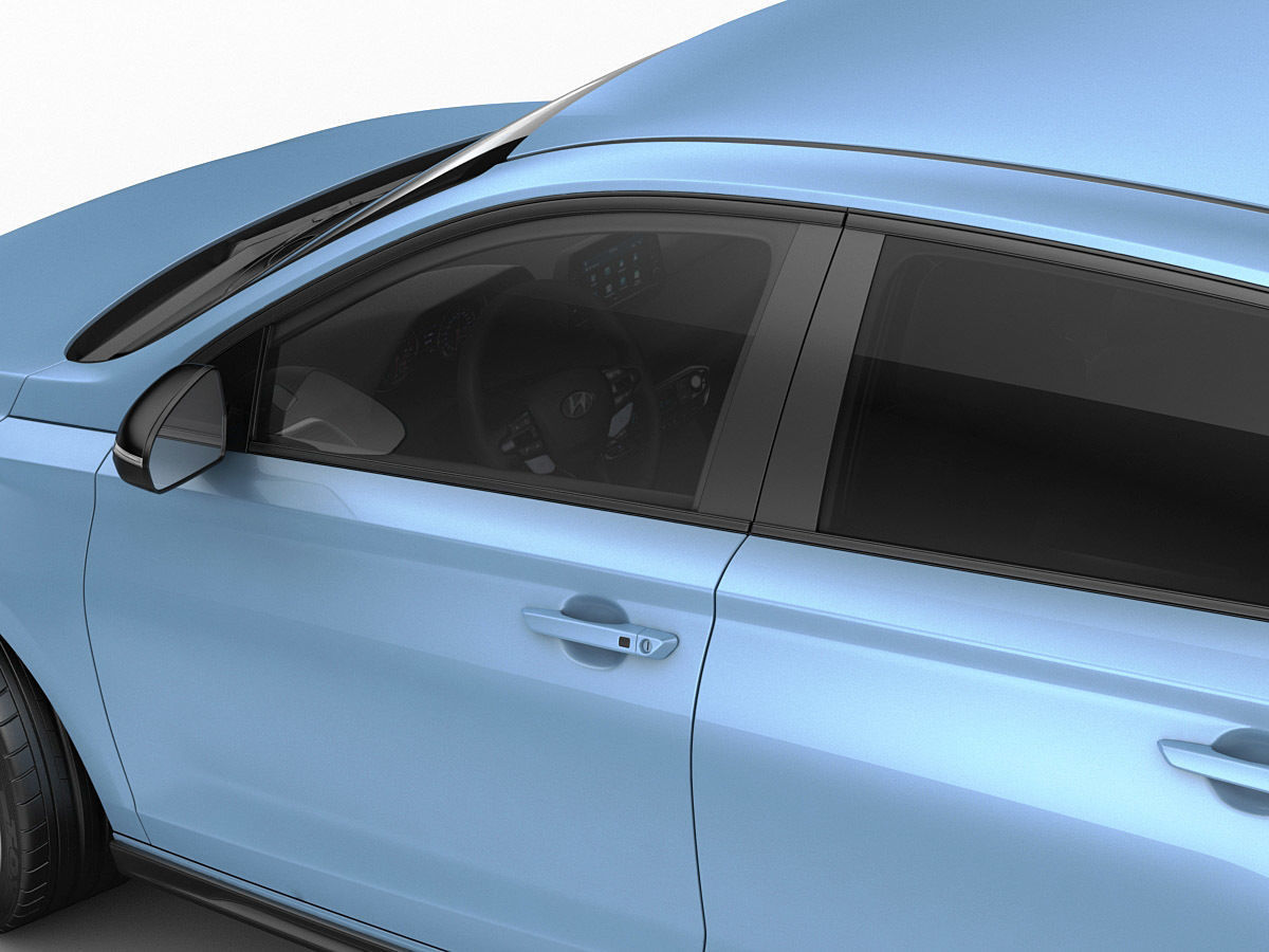 Hyundai i30 N 2018 3D model_12