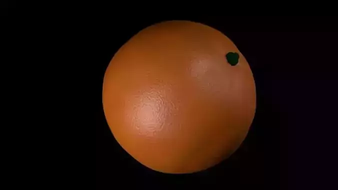 Orange 3D model