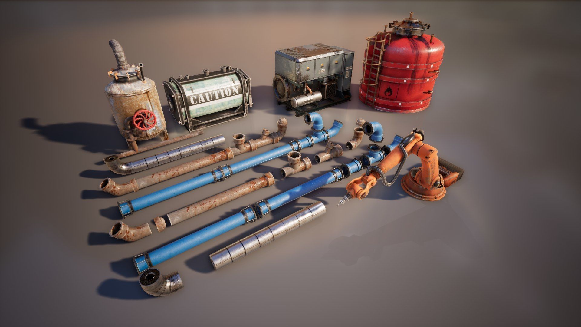 Industrial Props Set