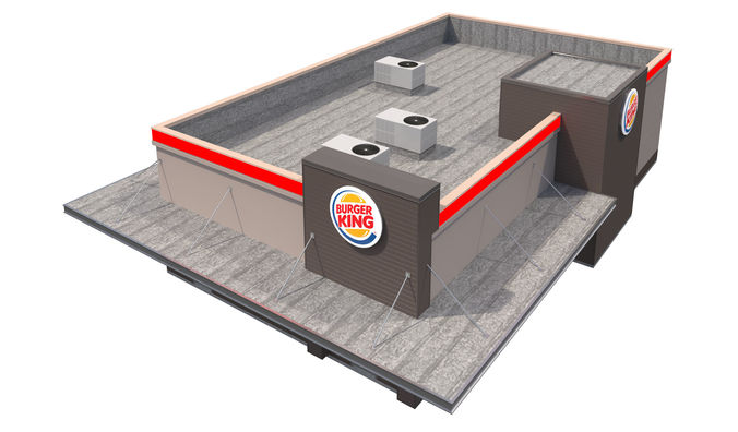Retail-020 Burger King 3D model 7