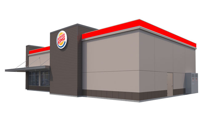 Retail-020 Burger King 3D model 5