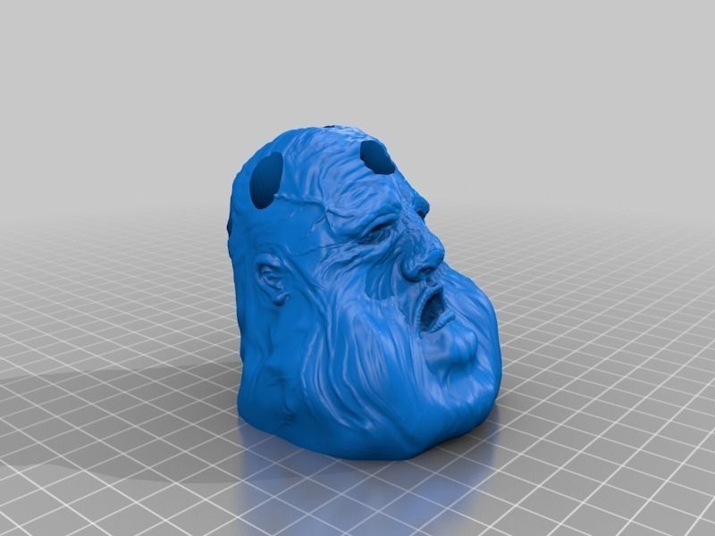 Stress killer - Fat guy - Pen holder Free 3D print model_3