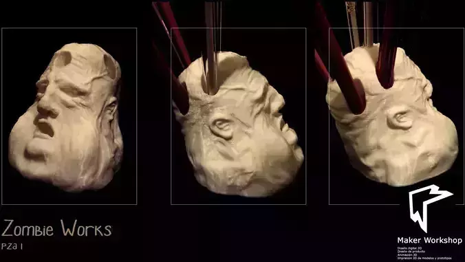 Stress killer - Fat guy - Pen holder