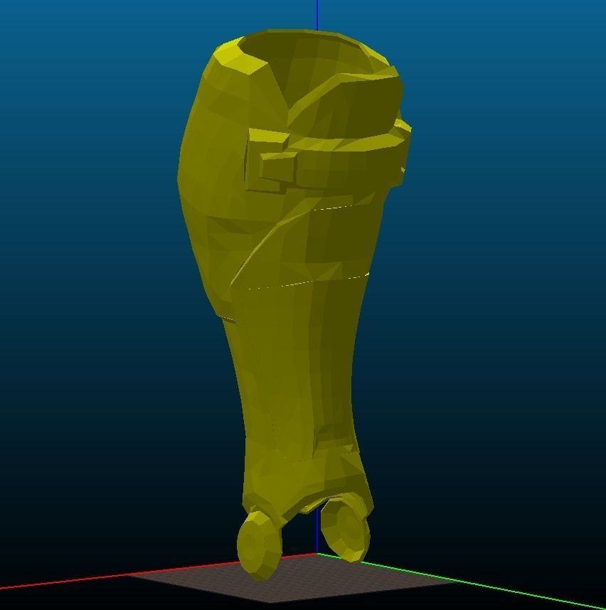 Soldier 76 Leg Armor 3D print model_0