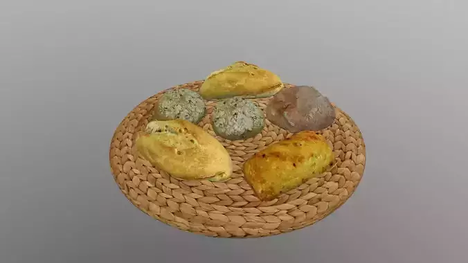 Center Table Bread Composition