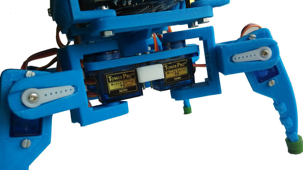 Mini quadruped MK II 3D print model_19