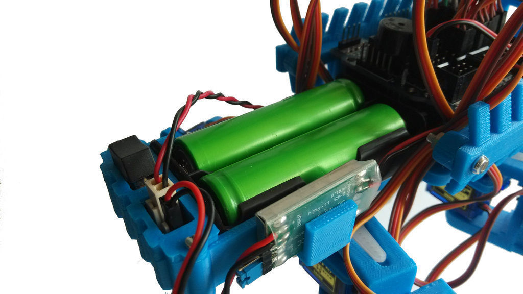 Mini quadruped MK II 3D print model_17