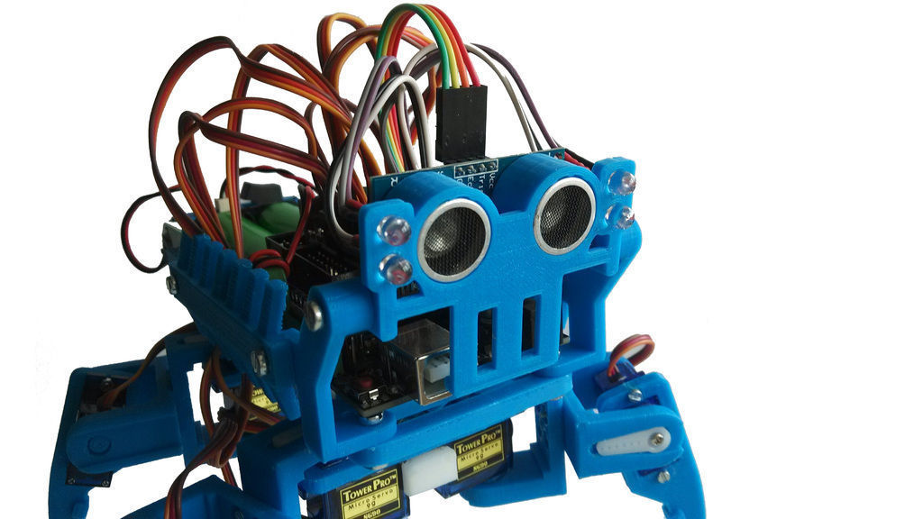 Mini quadruped MK II 3D print model_18