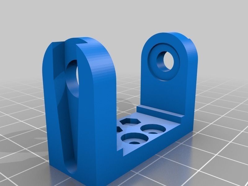 Mini quadruped MK II 3D print model_16