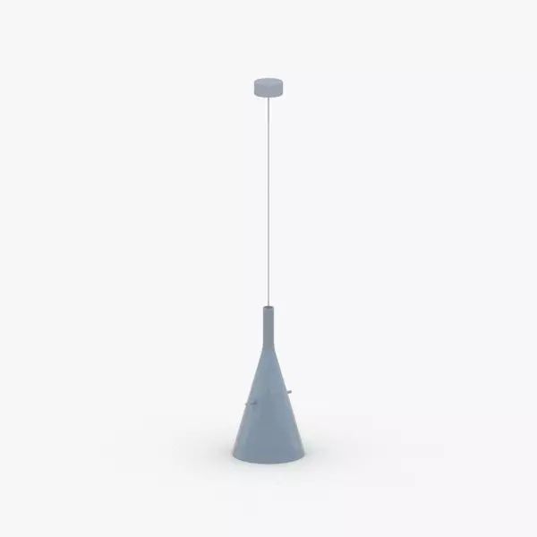1495 - Hanging Lamp Low-poly 3D model_0