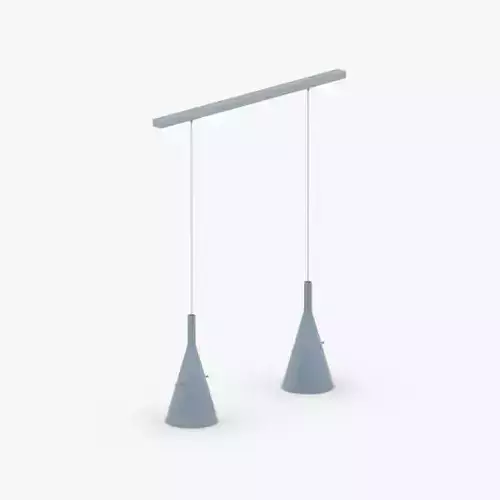 1496 - Hanging Lamp Low-poly 3D model
