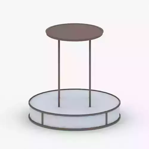 1498 - Hanging Lamp Low-poly 3D model
