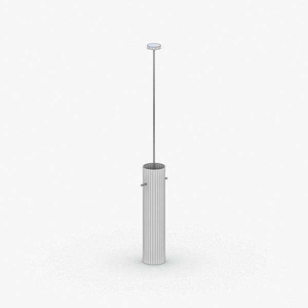 1501 - Hanging Lamp Low-poly 3D model_1