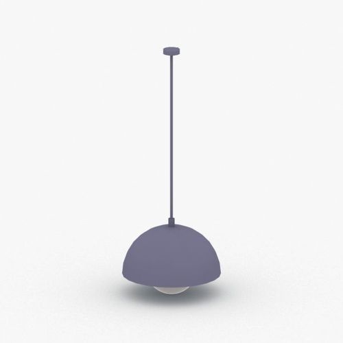 1503 - Hanging Lamp Low-poly 3D model