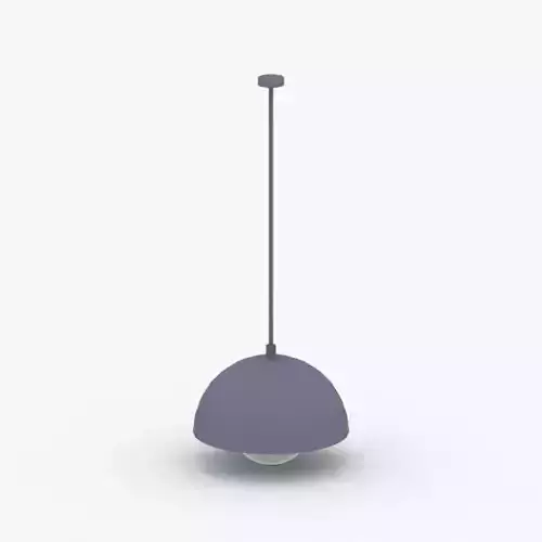 1503 - Hanging Lamp Low-poly 3D model