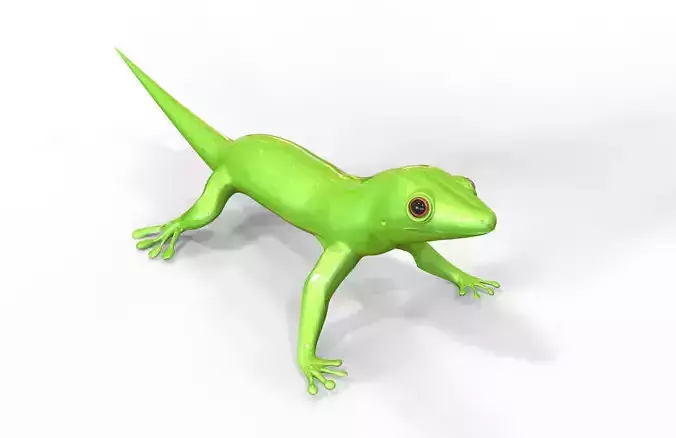 lizard decorative figurine 3D print model