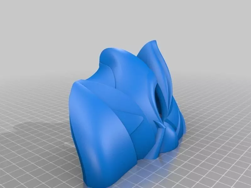 Tiger Mask for child Free 3D print model_0