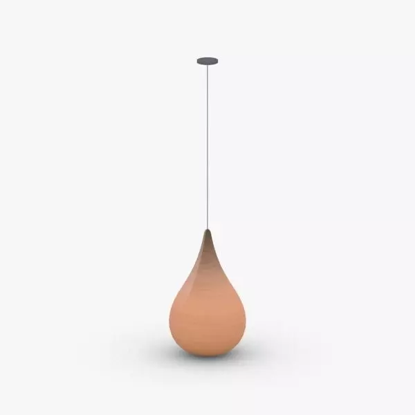 1505 - Hanging Lamp Low-poly 3D model_0