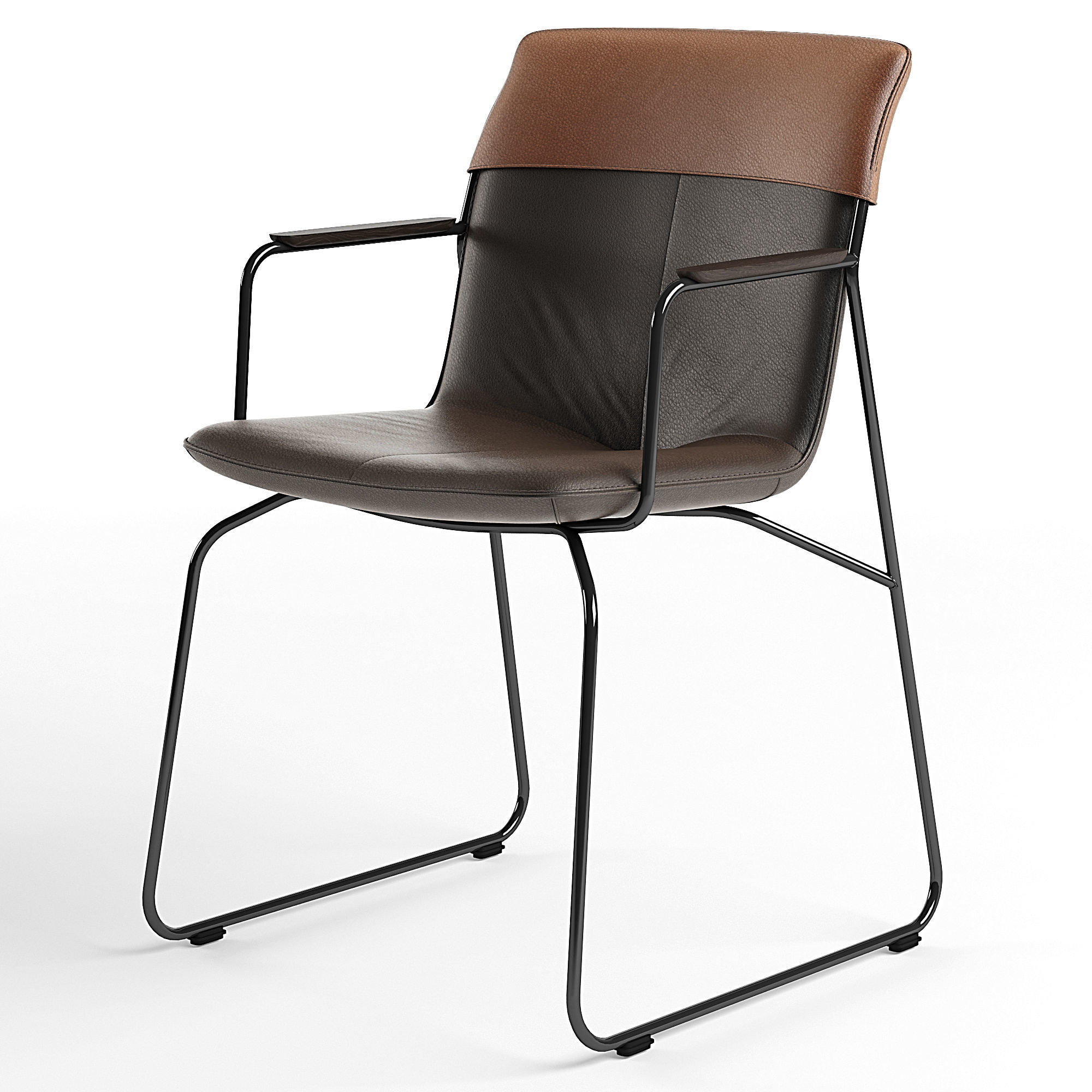 Ditte chairs Aurelio table 3D model_5