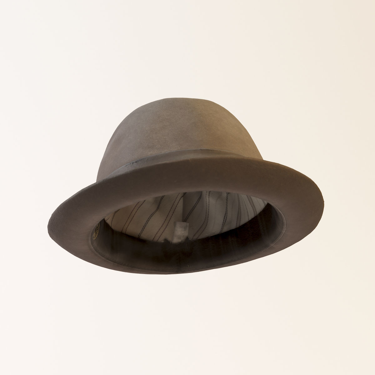 Soft Felt Hat 3D model_6