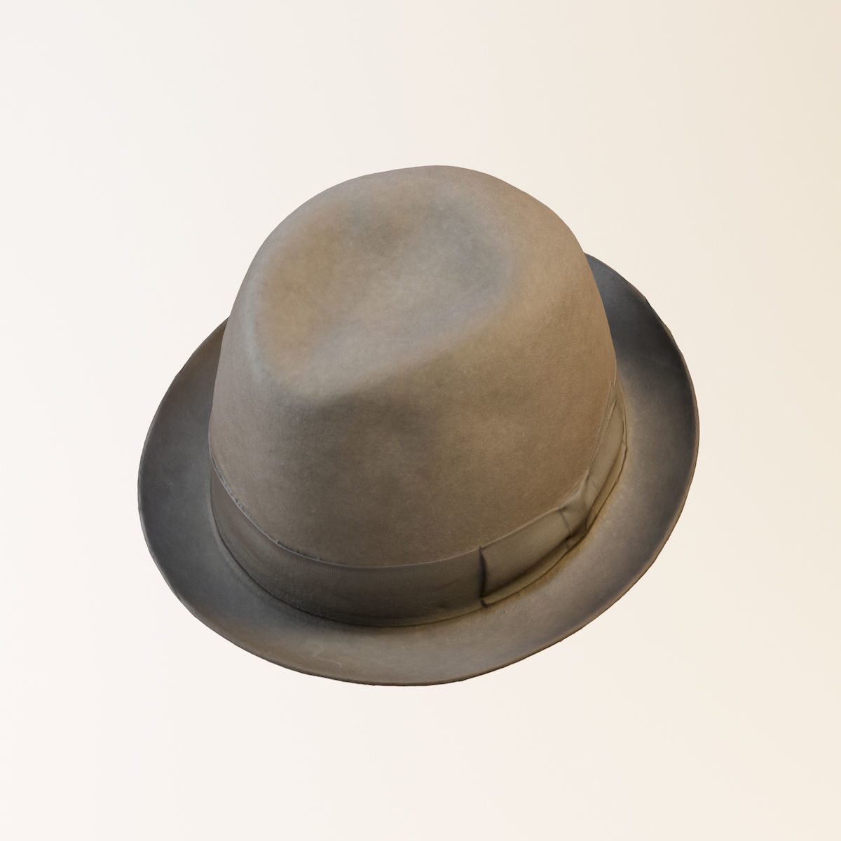 Soft Felt Hat 3D model_2