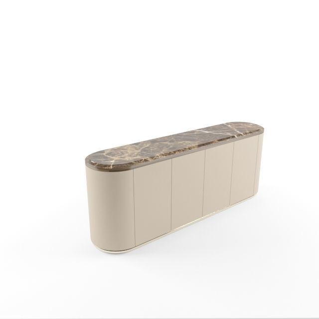 furniture table console 3D model_1