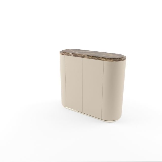 furniture table console 3D model_3