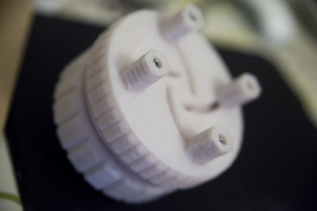 Four Jaw Self Centring Chuck Free 3D print model_7