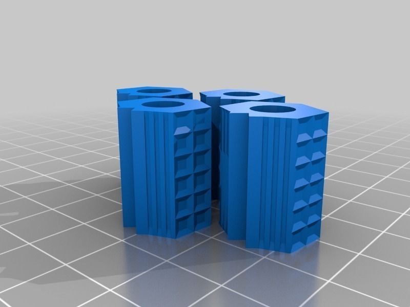 Four Jaw Self Centring Chuck Free 3D print model_2