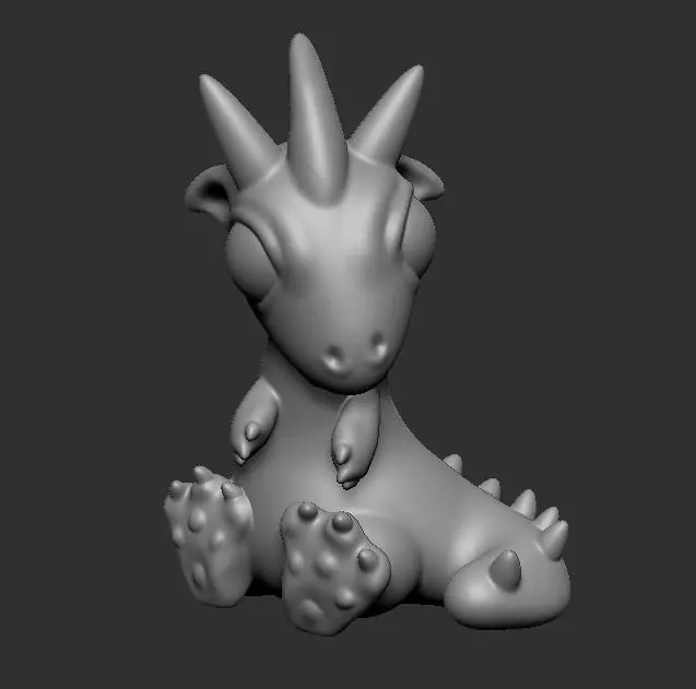 Baby Dragon 3D print model_0