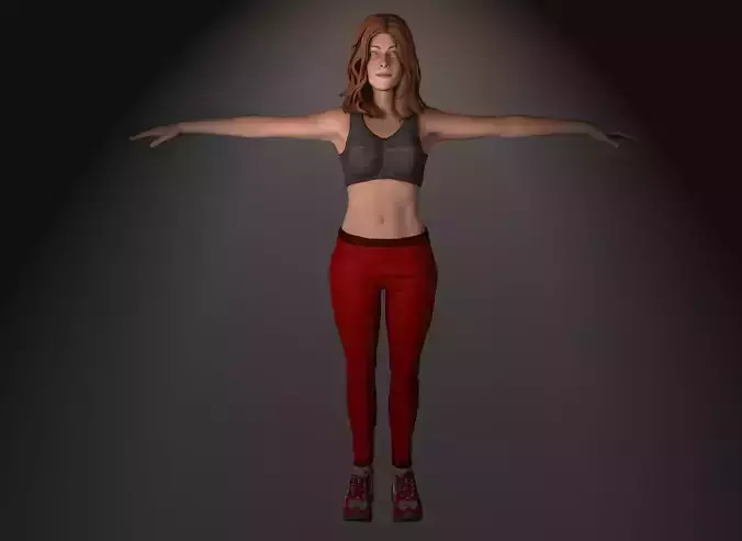 Sexy Female Rigged