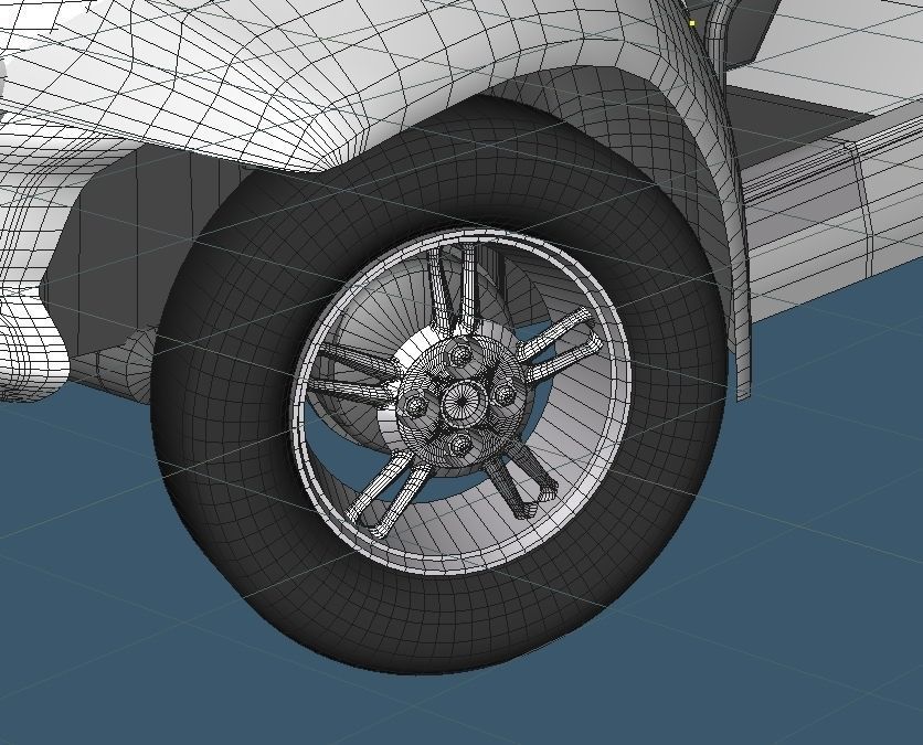 Personal Electric Vehicle 2Way early model 3D model_10