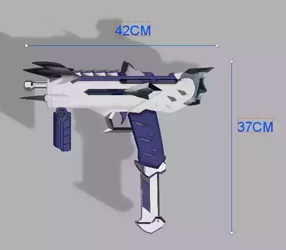 Sombra Rime Gun 3D print model